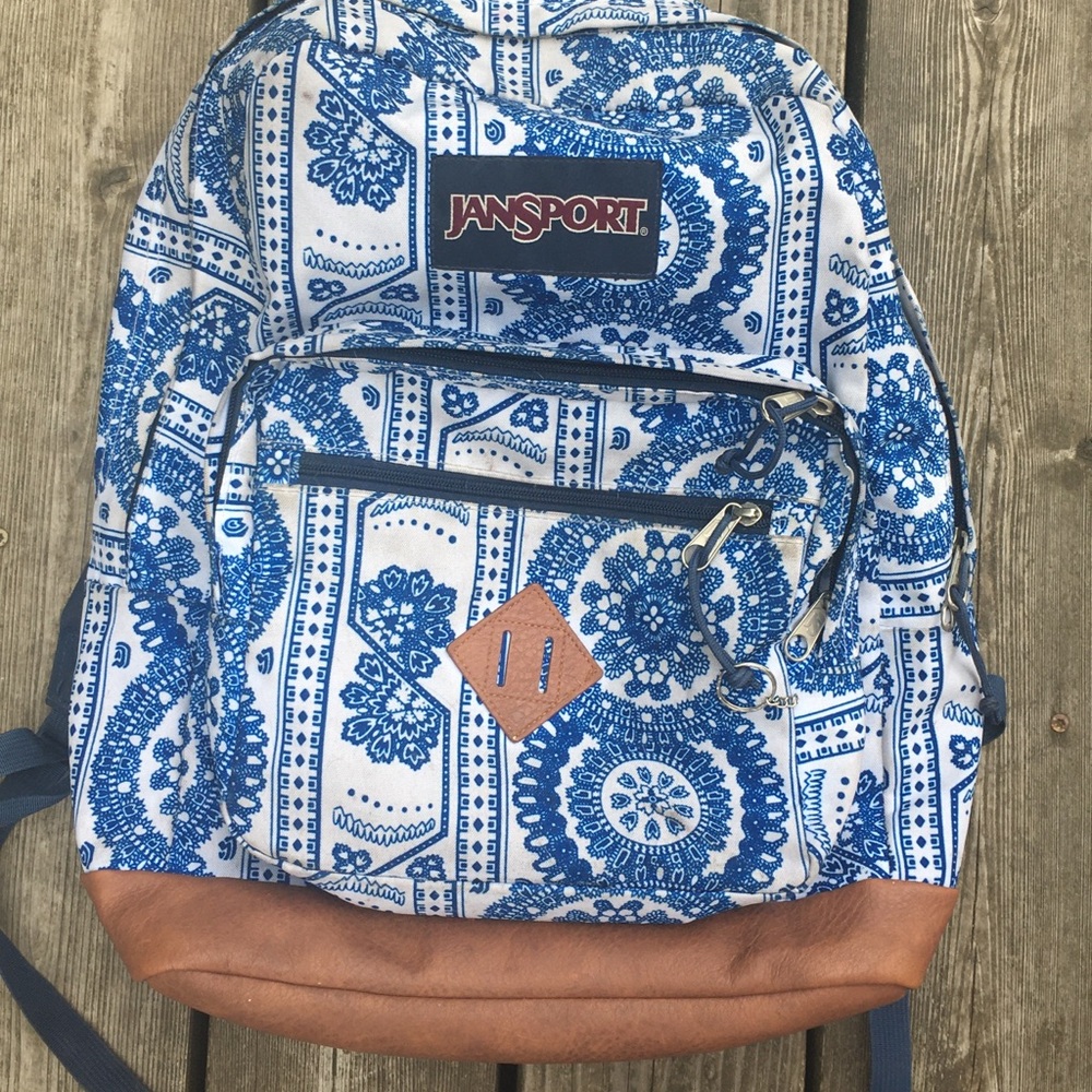 Jansport Cool Student Swedish Lace backpack, blue